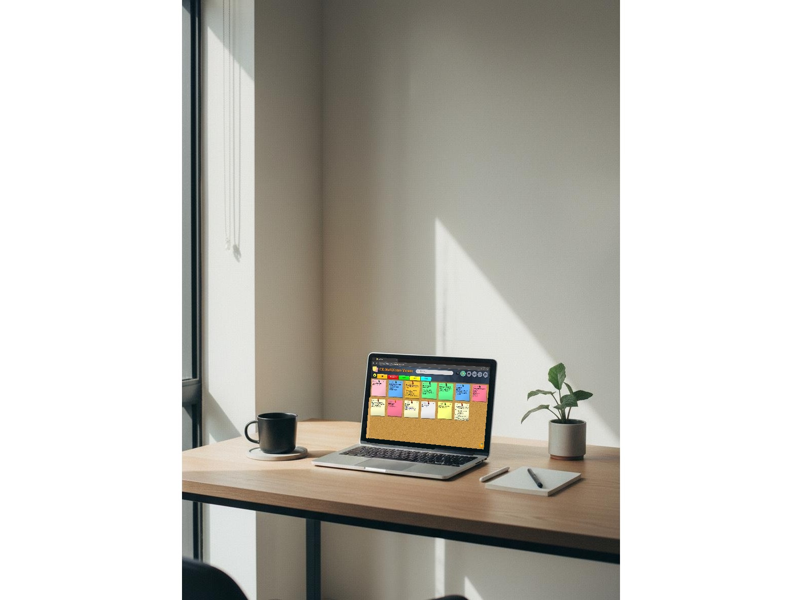 Organized workspace